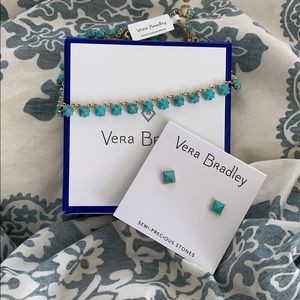 Vera Bradley Turquoise Set - NWT!